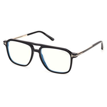 Tom Ford Occhiali da Vista FT6183-B 001 Nero Oro Trasparente Uomo  2