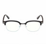 Tom Ford Occhiali da Vista FT6185-B 005 Nero Argento/Trasparente Uomo