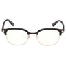 Tom Ford Occhiali da Vista FT6185-B 001 Nero Oro/Trasparente Uomo