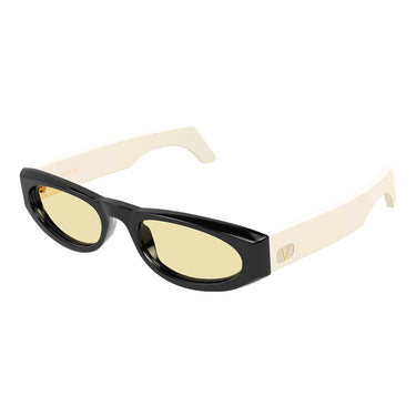 Valentino Occhiali da Sole VG0007S 003 Avorio Nero/Giallo Donna 1