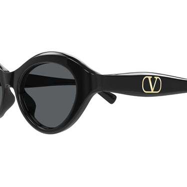 Valentino Occhiali da Sole VG0008S 001 Nero/Grigio Donna 2