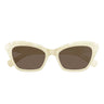 Valentino Occhiali da Sole VG0009S 003 Avorio/Marrone Donna