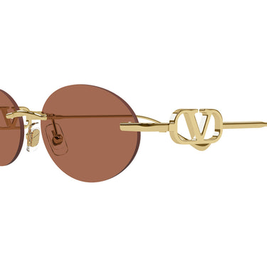 Valentino Occhiali da Sole VG0032S 002 Oro/Marrone Donna 2