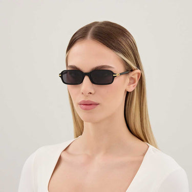 Valentino Occhiali da Sole VG0047S 001 Nero/Grigio Donna 4