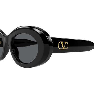 Valentino Occhiali da Sole VG0057S 001 Nero/Grigio Donna 3