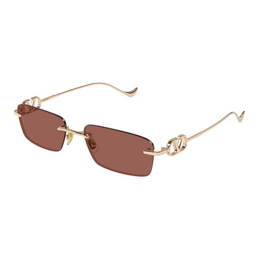 Valentino Occhiali da Sole VG0067S 002 Oro/Marrone Donna 2