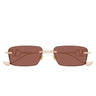 Valentino Occhiali da Sole VG0067S 002 Oro/Marrone Donna