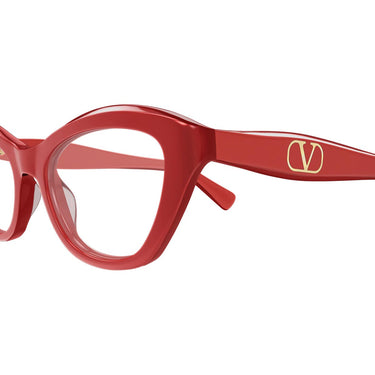 Valentino Occhiali da Vista VG0012O 003 Rosso/Trasparente Donna 2