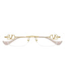Valentino Occhiali da Vista VG0034O 002 Oro/Trasparente Donna
