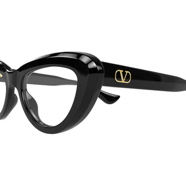 Valentino Occhiali da Vista VG0059O 001 Nero/Trasparente Donna 3