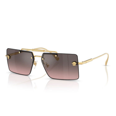 Versace Okulary Przeciwsłoneczne VE2245 100258 Złoto/Różowe Gradient Szary Unisex 1