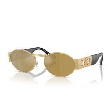 Versace Occhiali da Sole VE2264 10025A Oro/Marrone Specchiato Oro Unisex 2