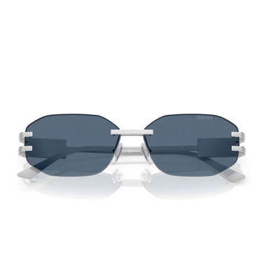 Versace Okulary Przeciwsłoneczne VE2274 100080 Srebrny/Ciemnoniebieski Unisex 4