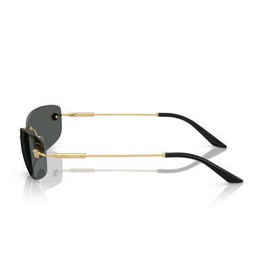 Versace Okulary Przeciwsłoneczne VE2279 100287 Złoty/Ciemnoszary Męskie 3