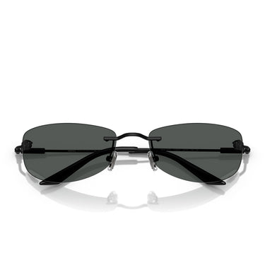 Versace Okulary Przeciwsłoneczne VE2279 143687 Czarny Matowy/Ciemny Szary Męskie 5