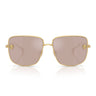 Versace Sonnenbrille VE2282 1002/5 Gold/Rosa Damen