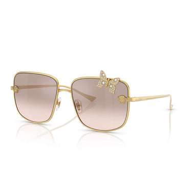 Versace Gafas de Sol VE2282 10028Z Oro/Marrón Claro Mujer
