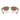 Versace Occhiali da Sole VE2287 100273 Oro/Marrone Scuro Uomo 3