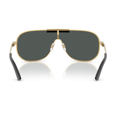 Versace Occhiali da Sole VE2293 100287 Oro/Grigio Scuro Uomo