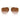 Versace Occhiali da Sole VE2296 100213 Oro/Marrone Sfumato Donna