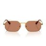 Versace Occhiali da Sole VE2297 100273 Oro Marrone Uomo 