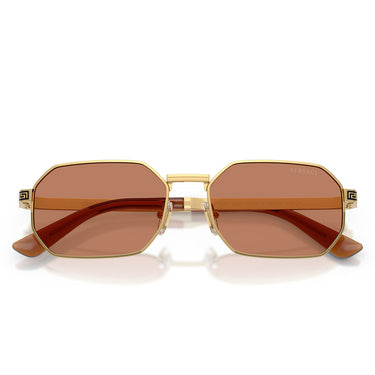 Versace Occhiali da Sole VE2297 100273 Oro Marrone Uomo 5