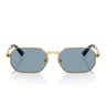 Versace Occhiali da Sole VE2297 100280 Oro Azzurro Uomo 