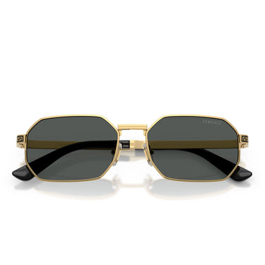 Versace Occhiali da Sole VE2297 100287 Oro Grigio Scuro Uomo  5