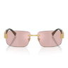Versace Occhiali da Sole VE2298 10021T Oro/Rosa Specchiato Oro Uomo