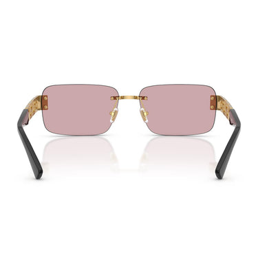 Versace Occhiali da Sole VE2298 10021T Oro/Rosa Specchiato Oro Uomo 3