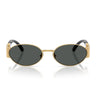 Versace Occhiali da Sole VE2299 100287 Oro Grigio Scuro Uomo 