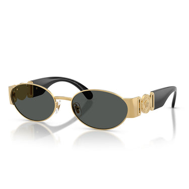 Versace Occhiali da Sole VE2299 100287 Oro Grigio Scuro Uomo 2