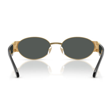 Versace Occhiali da Sole VE2299 100287 Oro Grigio Scuro Uomo 4