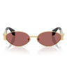Versace Occhiali da Sole VE2301 152369 Oro/Violetto Scuro Uomo