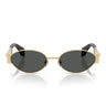 Versace Occhiali da Sole VE2301 152387 Oro Grigio Scuro Uomo