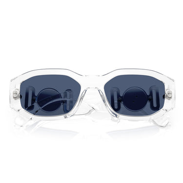 Versace Okulary Przeciwsłoneczne VE4361 148/80 Biggie Cristallo/Blu Scuro Unisex 4