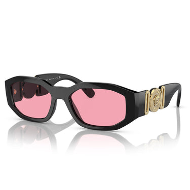 Versace Okulary Przeciwsłoneczne VE4361 GB1-84 Biggie Nero-Rosa Unisex 1