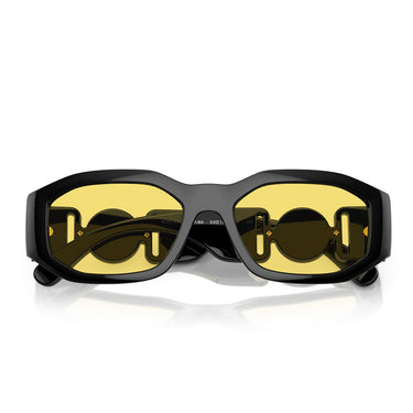 Versace Okulary Przeciwsłoneczne VE4361 GB1/85 Biggie Nero/Giallo Unisex 4