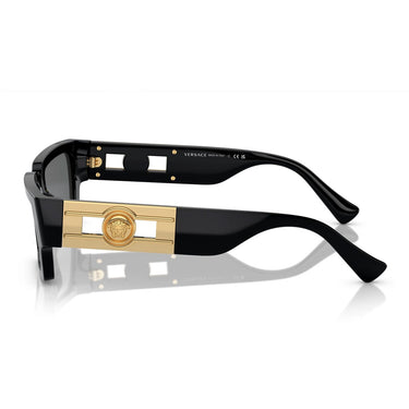 Versace Okulary Przeciwsłoneczne VE4459 GB1/87 Czarny/Ciemnoszary Unisex 2