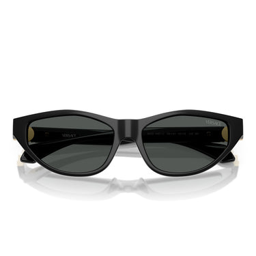 Versace Lunettes de Soleil VE4491U GB1/87 Noir/Gris Foncé Femme 5