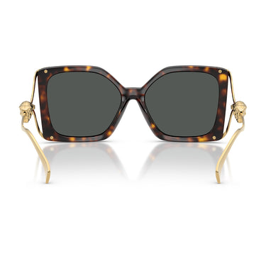 Versace Sonnenbrille VE4502U 108 87 Braun Dunkelgrau Damen 4
