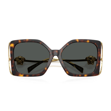 Versace Sonnenbrille VE4502U 108 87 Braun Dunkelgrau Damen 5