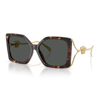 Versace Sonnenbrille VE4502U 108 87 Braun Dunkelgrau Damen 2