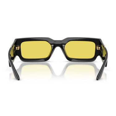 Versace Occhiali da Sole VE4506U GB1 85 Nero Giallo Uomo  4