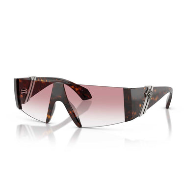 Versace Occhiali da Sole VE4516 108/3B Marrone/Trasparente Sfumato Rosa Donna 2