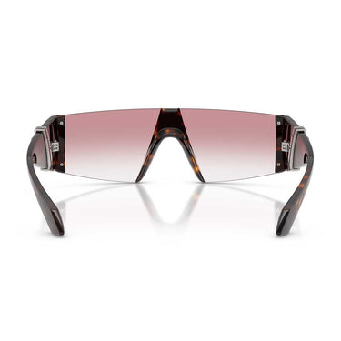 Versace Occhiali da Sole VE4516 108/3B Marrone/Trasparente Sfumato Rosa Donna 4