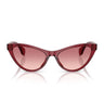 Versace Occhiali da Sole VE4522U 388 20 Rosso Trasparente Rosa Sfumato Donna 