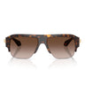 Versace Occhiali da Sole VE4525U 108/13 Marrone Scuro/Marrone Sfumato Uomo 