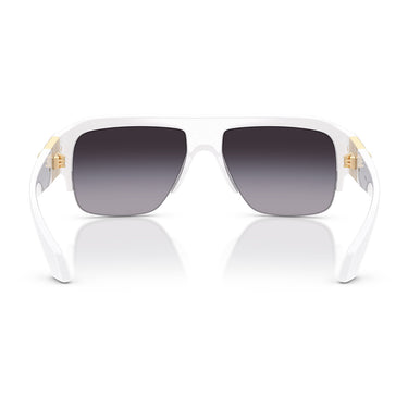 Versace Occhiali da Sole VE4525U 314 8G Bianco Grigio Sfumato Uomo 4