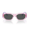Versace Okulary Przeciwsłoneczne VK4429U 552687 Biggie Lawendowe Przezroczyste Ciemnoszare Dziecięce